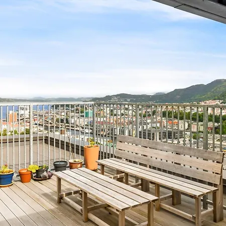 Panorama Modern With View شقة برغن